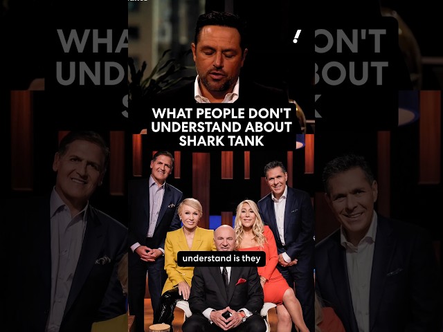 What people don't understand about Shark Tank. ‼️