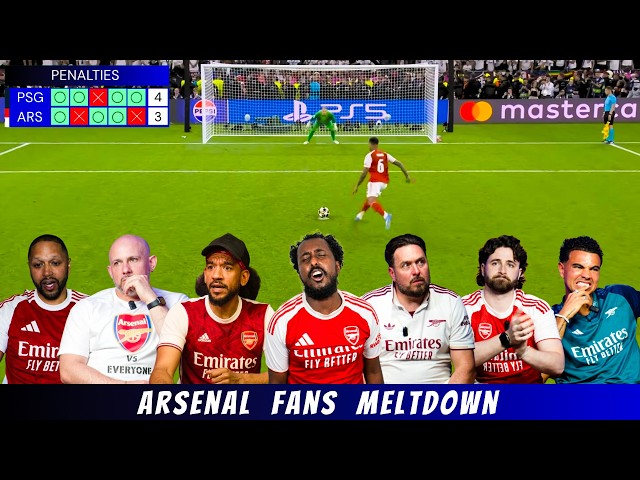 The Penalty Shootout That Broke Arsenal Fans 💔 | PSG 4-3 Arsenal