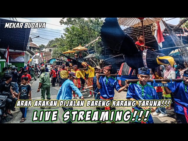 LIVE STREAMING!!! ARAK ARAKAN BENJANG MEKAR BUDAYA
