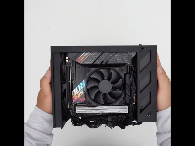 7.8L DIY Asus Dual RX 9060XT 16GB Mini ITX Build: Project preview