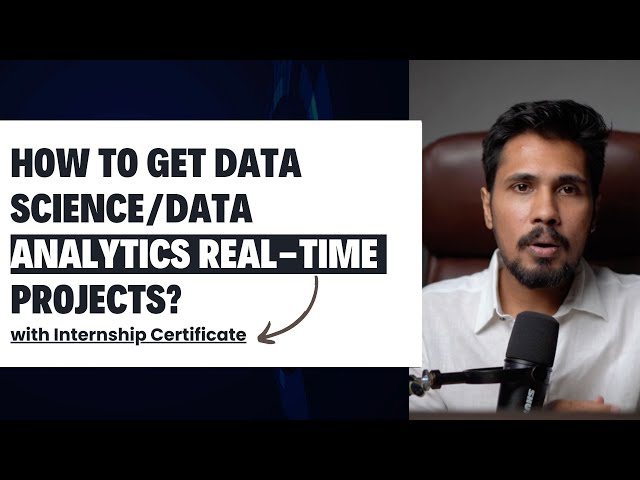 How to Get Real-Time Projects on Data Science/Data Analytics?[Free Call Consultation]