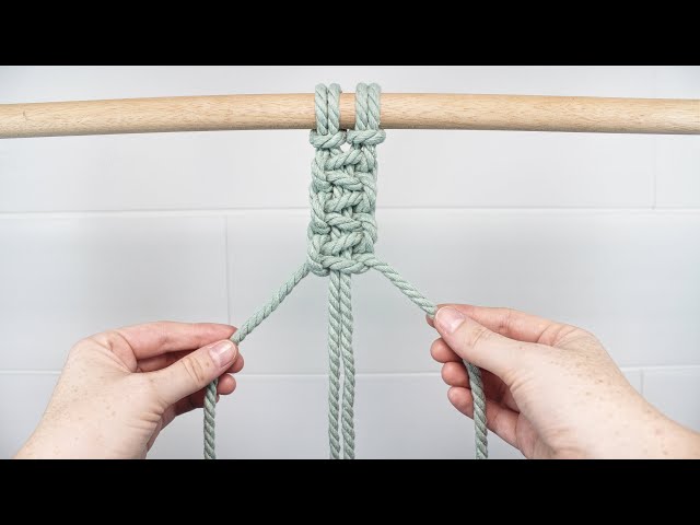 Macrame Basics: The Square Knot