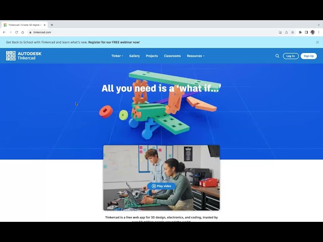 How to use a breadboard Part 3a: Tinkercad account