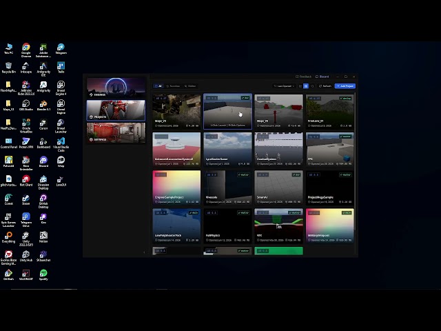 Unreal Launcher Demo Video