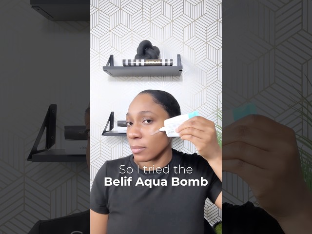 Viral K-Beauty Moisturizer Review | Belif Aqua Bomb Frozen Cream ❄️