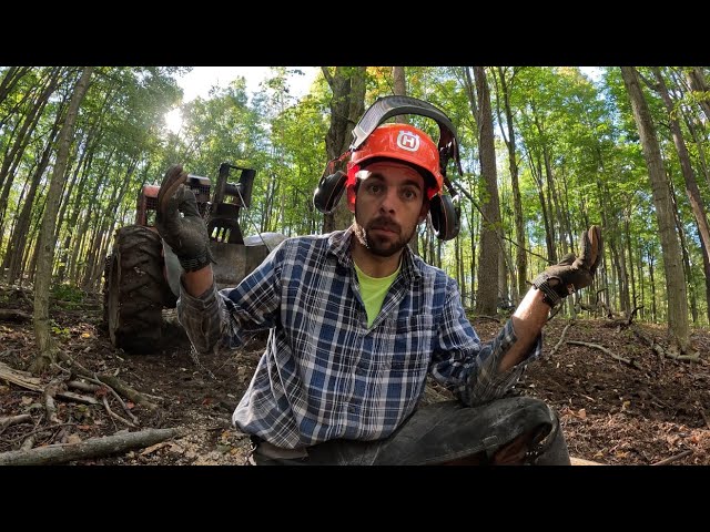 Went Logging with a Husqvarna 550 all day… Let’s see how that went..
