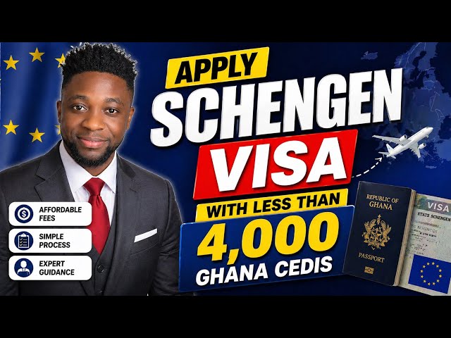 GET VISA TO EUROPE - LESS THAN GHC 4K