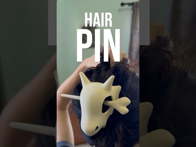 3D Printing Hair Pin ☠️