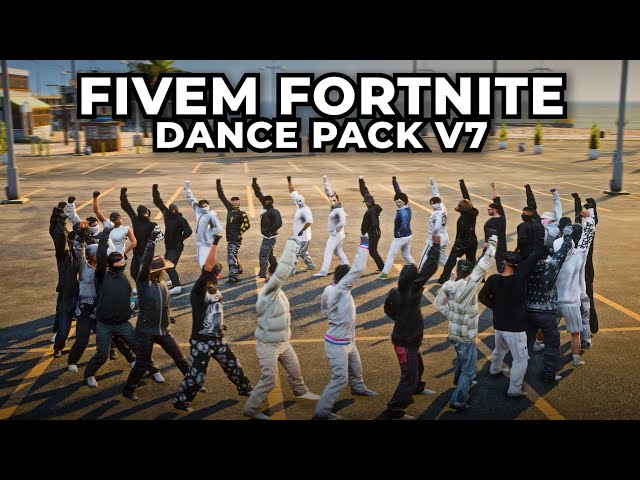 New Fortnite FiveM Dance Emote Pack V7 (Tylil, bbno$, Touch and more)