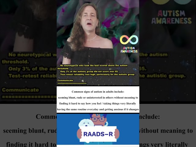 Intro: Taking RAADS-R [213/240] Adult #autism Diagnostic Test Online