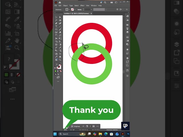 How to Use the Intertwine Tool in Adobe Illustrator | Quick Tutorial