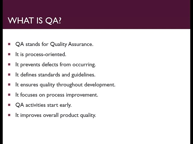 Top MNC Interview Question #6 |What is QA |#shorts