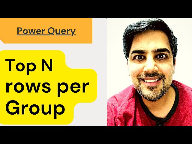 Power query top n rows by each group (Easy method) - (Power Query Training) 17