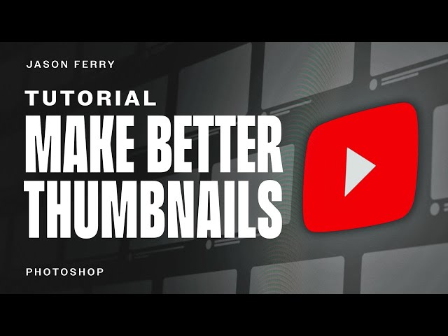 How To Make Better Thumbnails & Banners For YouTube's 2025 Algorithm