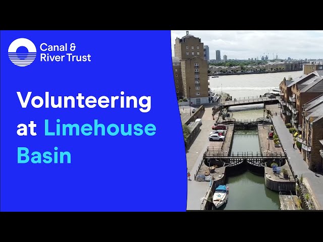 Volunteering at Limehouse Basin