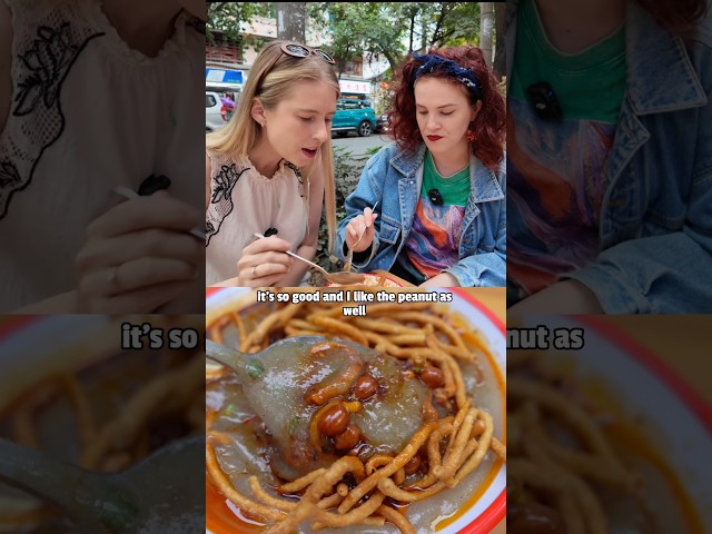 Tried a new Chinese breakfast! And it’s vegan!
