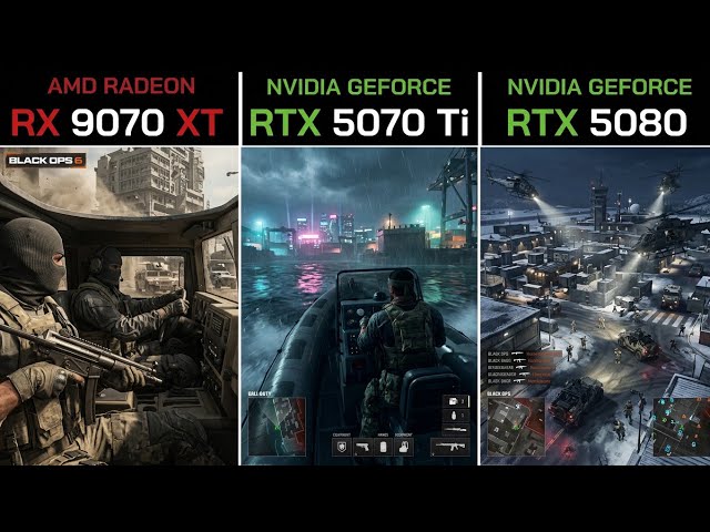 RX 9070XT VS 7900XTX vs RTX 5070TI VS RTX 5080 4K + FHD+ 2K GAMİNG BENCHMARK 