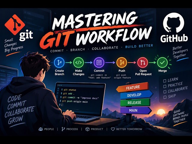 🔴Bedah Git & Github #05 | GIT Workflow: Remote, Push, Fetch, Pull