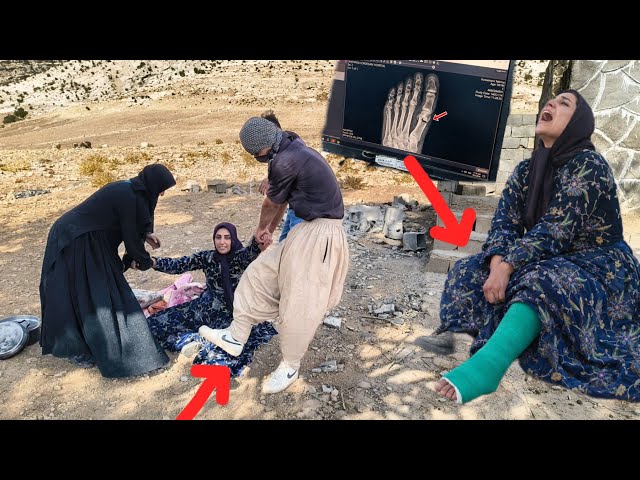 Bride escapes with broken leg; miraculous rescue in the heart of the mountains! 😱