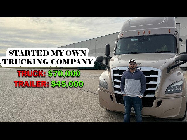 At Age 27, I Bought My Own Truck and Trailer | Owner-Operator