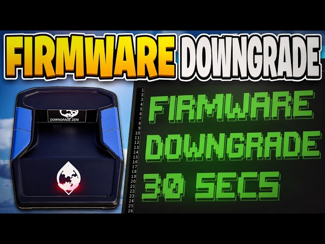 How to Downgrade the Firmware on your Cronus Zen | June 2026
