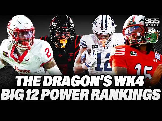 Big 12 Football Power Rankings: Massive Drops, Shocking Blowouts, & Top 4 Shakeups! 🏈