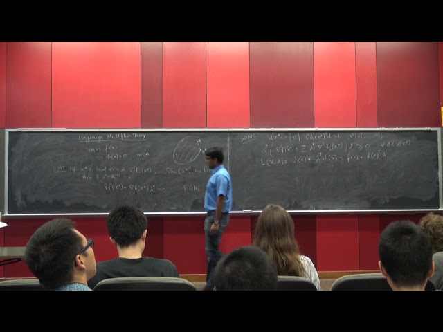 ECE 5759: Nonlinear Optimization Lec 14