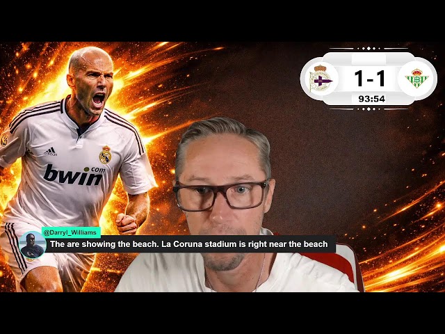 ATLETI VS REAL MADRID / FULHAM VS MAN UTD / DEPORTIVO VS REAL BETIS  WATCHALONGS