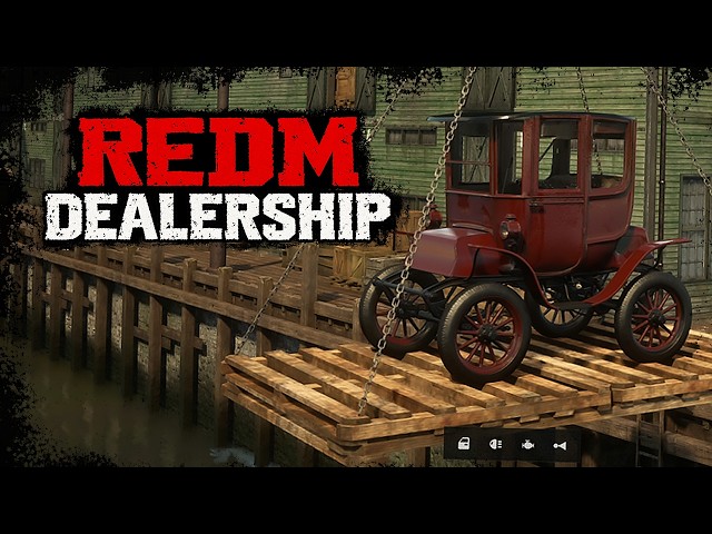 RedM Car Dealership & Garage Script | Cars for RedM (VORP / RSG)