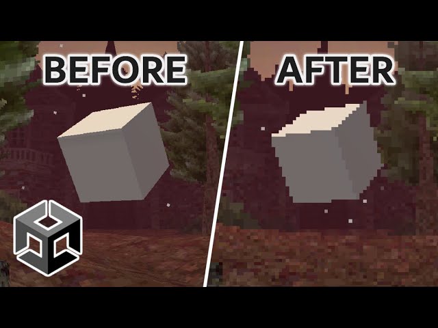 How to get a retro low res pixelated look in Unity | Tutorial