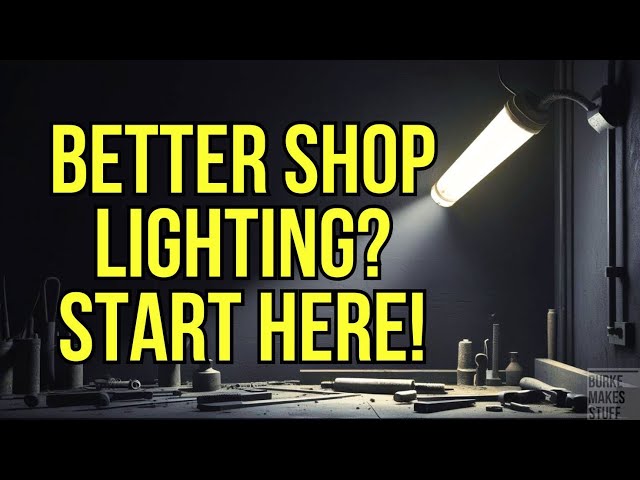 LED Workshop Lighting - Do it right - LED Shop lights
