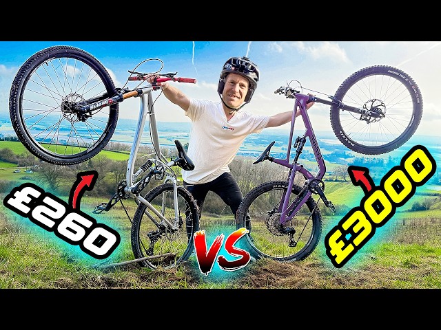 £260 ALIEXPRESS CUSTOM BIKE BUILD vs £3000 PREMIUM BIKE - Riding until I snap it!