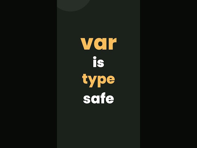 var vs dynamic in c#
