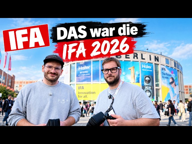 Drones, Robot Vacuums & More – That Was IFA 2026