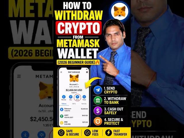 How To Send & Withdraw Funds From MetaMask Wallet (2026 Guide)