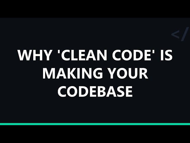 Why 'Clean Code' is Making Your Codebase Unreadable