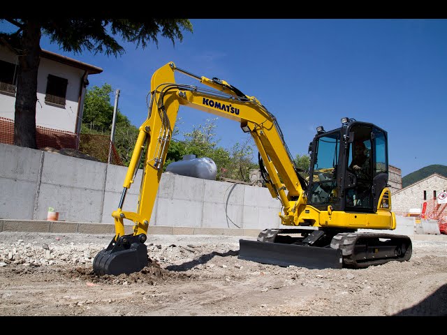 Komatsu PC55MR-5 Mini Excavator