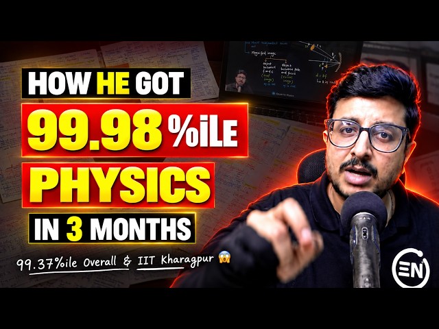 😲Got 99.98%ile in 3 Months JEE Mains. Here's how! | 6 RULES