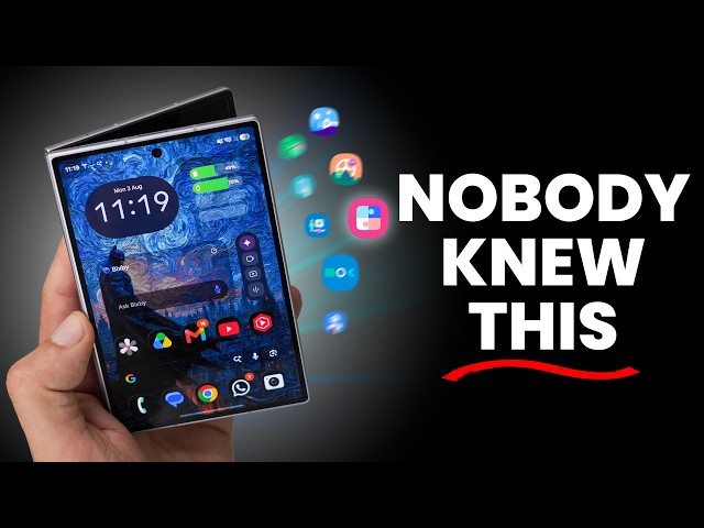 Galaxy Z Fold 8 - 10 Settings I Wish I Knew Day One! ( GoodLock ONE UI9 )