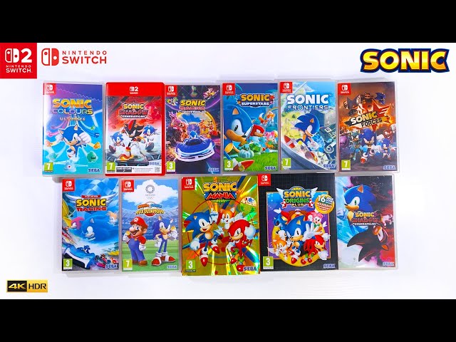 My Sonic Nintendo Switch Games Collection