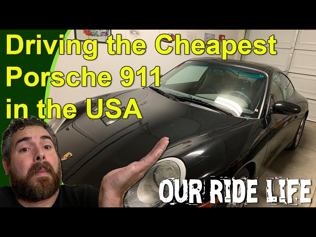 Driving the Cheapest Porsche 911 Carrera Coupe (996) in the USA
