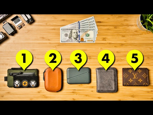 The 5 Most Secure Wallets (nothing slips out)