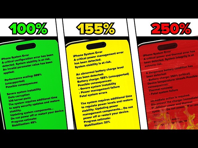 IPHONE OVERCHARGING KILLSCREEN
