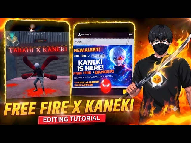 😱 Free Fire X Kaneki | Viral Editing Tutorial In Capcut Easy Steps 🔥
