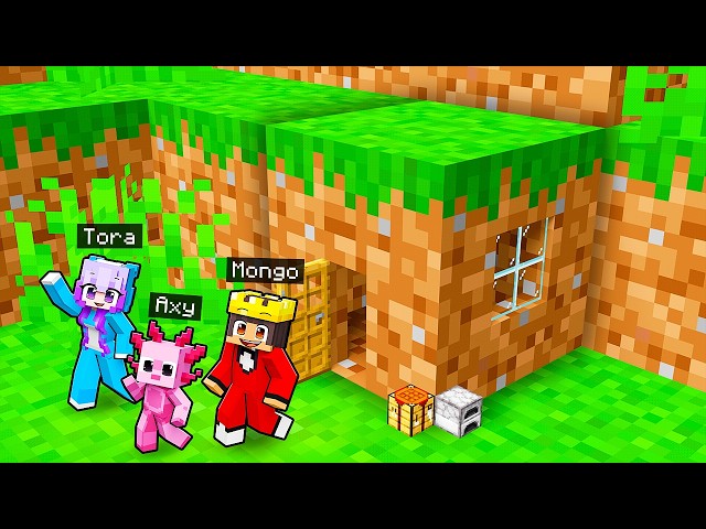 Mongo Survives 100 Days inside Block in Minecraft…