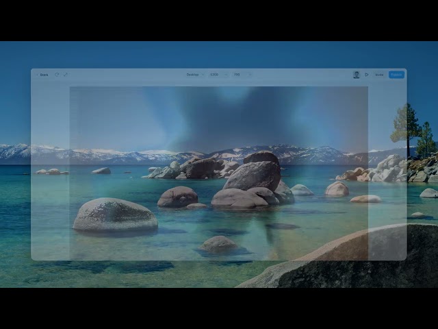 Make an Image Ripple Like Water in Framer