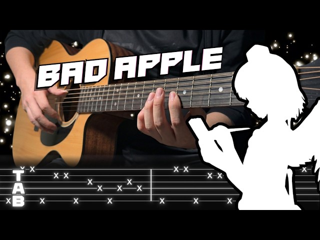 Bad Apple - Touhou Project | Fingerstyle Guitar