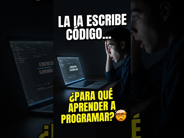 La IA escribe código… ¿para qué aprender a programar? 🤯#programación  #inteligenciaartificial  #ia