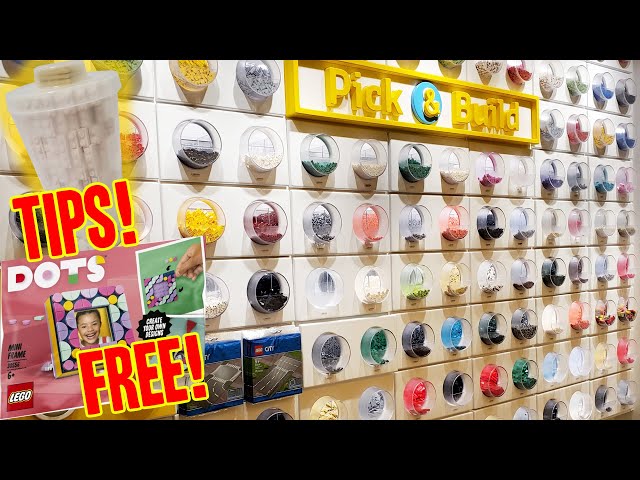 The LEGO Store & Pick A Brick Wall Tips