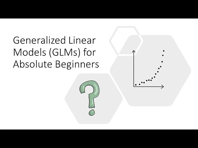 Generalized Linear Models (GLMs) for Absolute Beginners